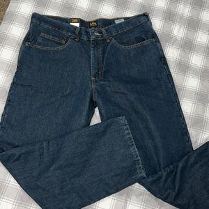 Mens Lee jeans, fleece lined